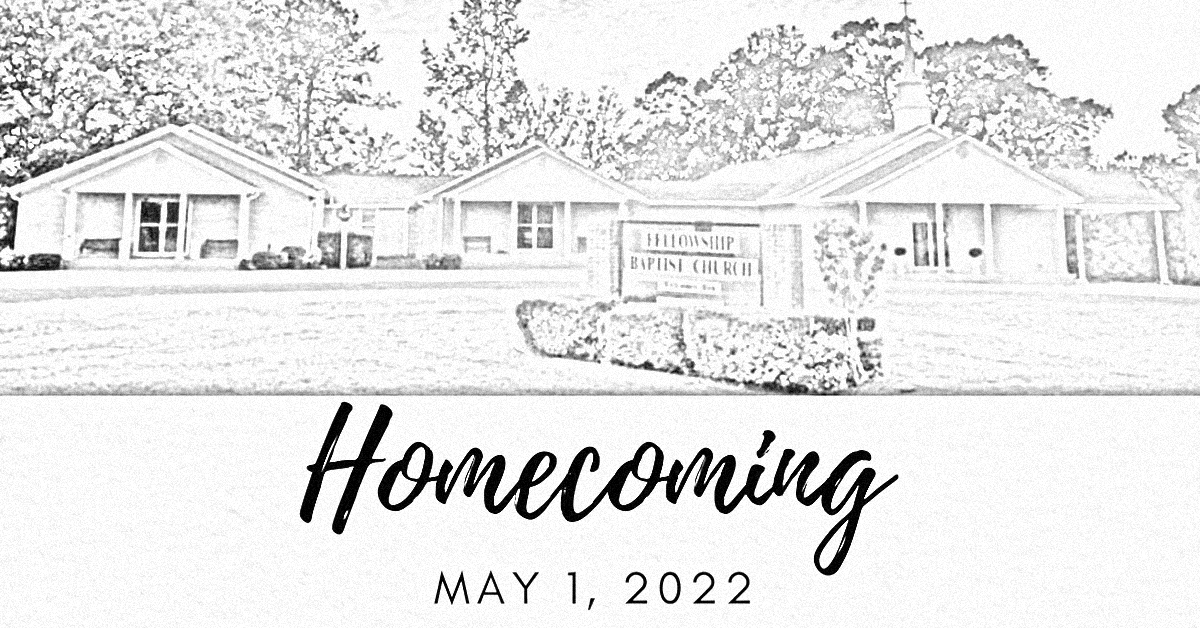Homecoming Sunday, May 1, 2022