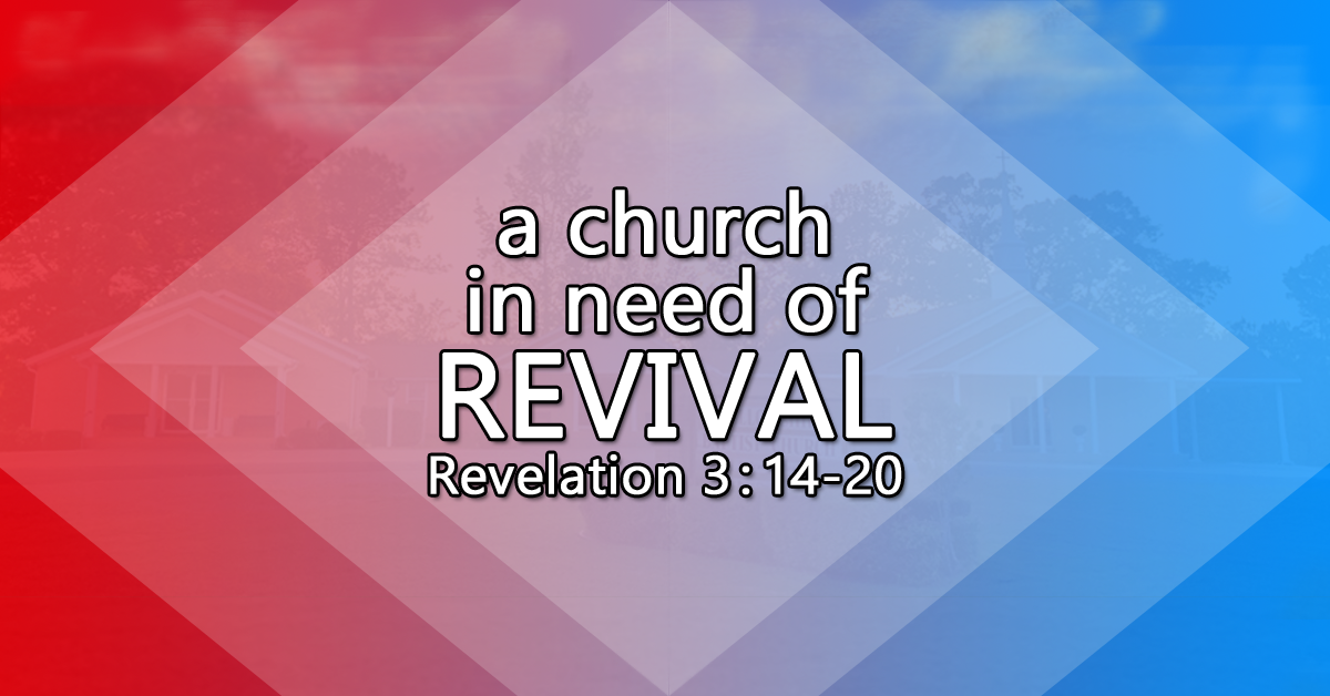 a church in need of revival