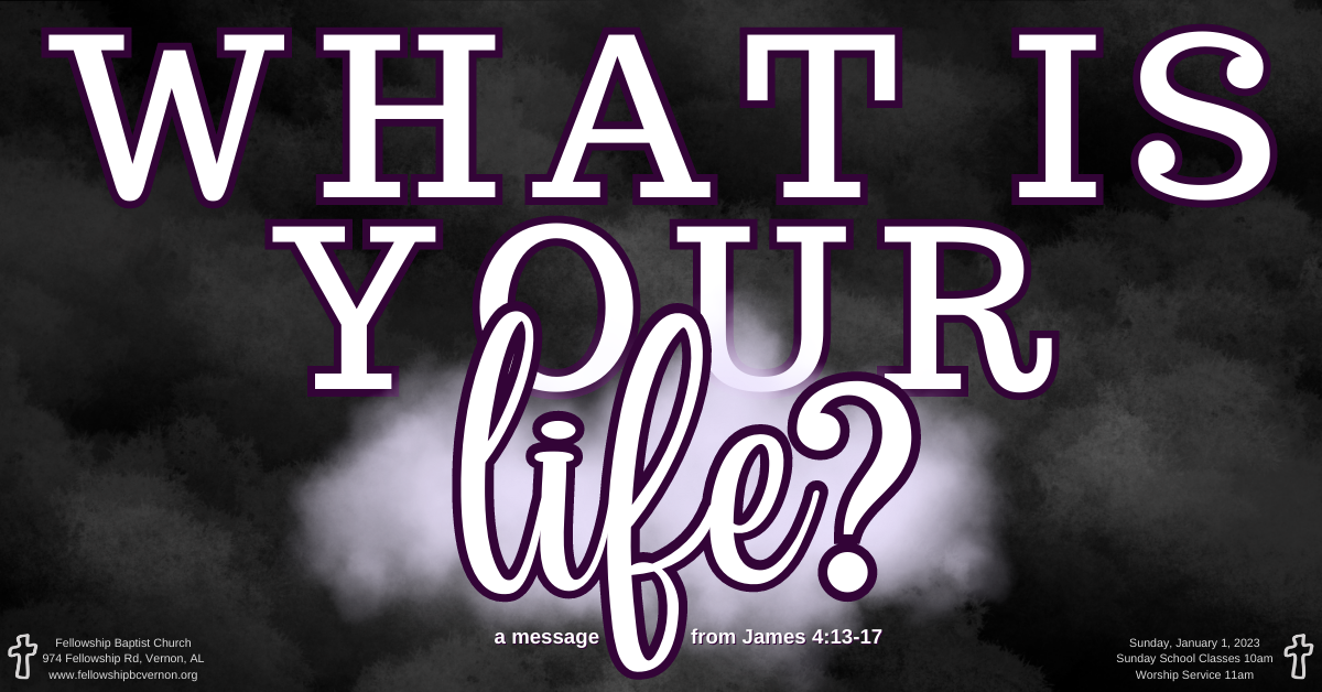 What is Your Life? (1/1/23)