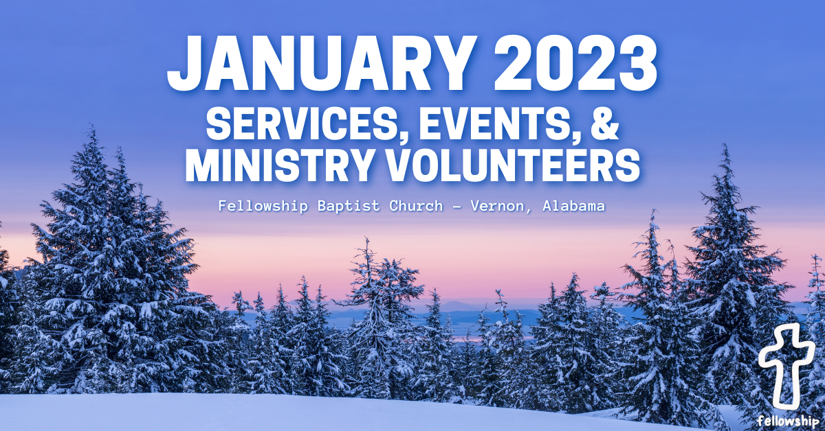 January 2023 at Fellowship