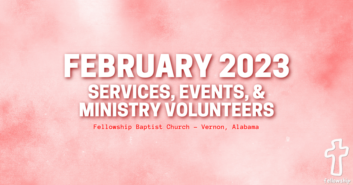 February 2023 at Fellowship